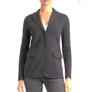 🌻Lauren Ralph Classic Charcoal Knitwear Sweater 3 Button Blazer/Jacket Sm/Med